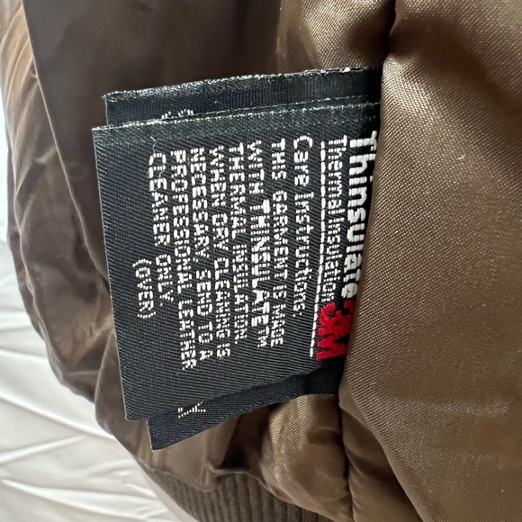 Vintage Adventure Bound Originals Wilsons Leather Men’s XLT Brown Bomber Jacket - Picture 9 of 10